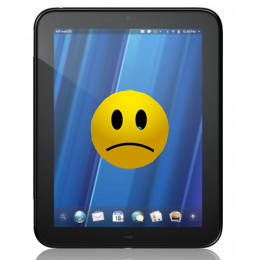 Sad face TouchPad
