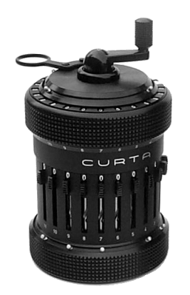 Curta calculator (Image: vcalc.net)