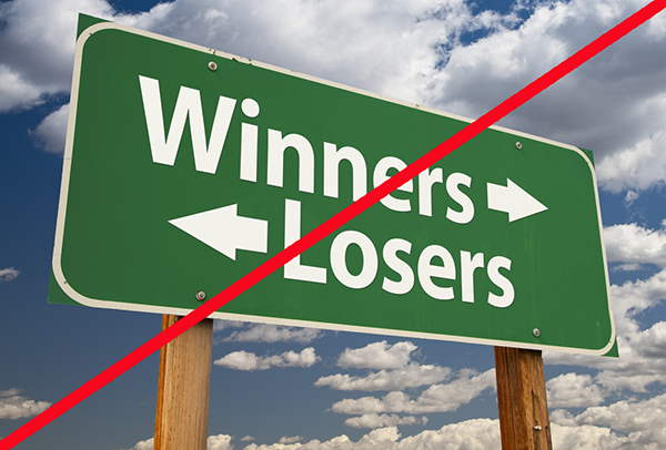 No winners or losers