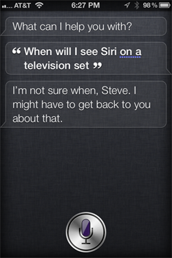 Why Siri Won’t Go Beyond the iPhone–For Now