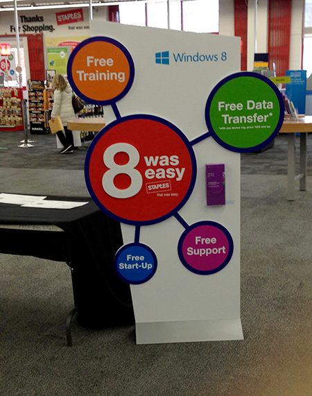 Windows 8: Tepid Marketing–>Slow Sales