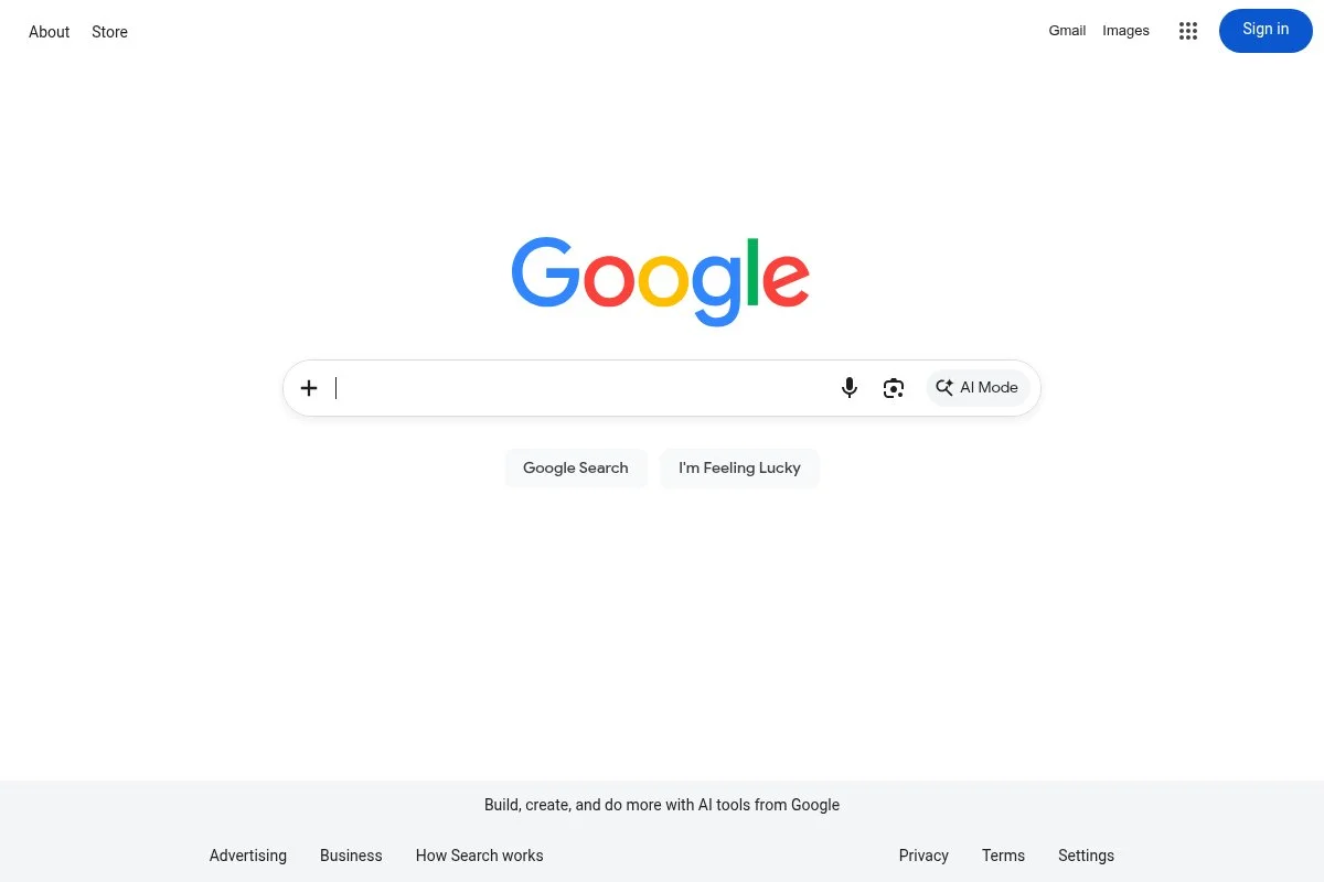 Screenshot of Google Earth Pro homepage