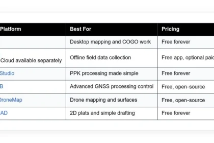 free land surveying software best