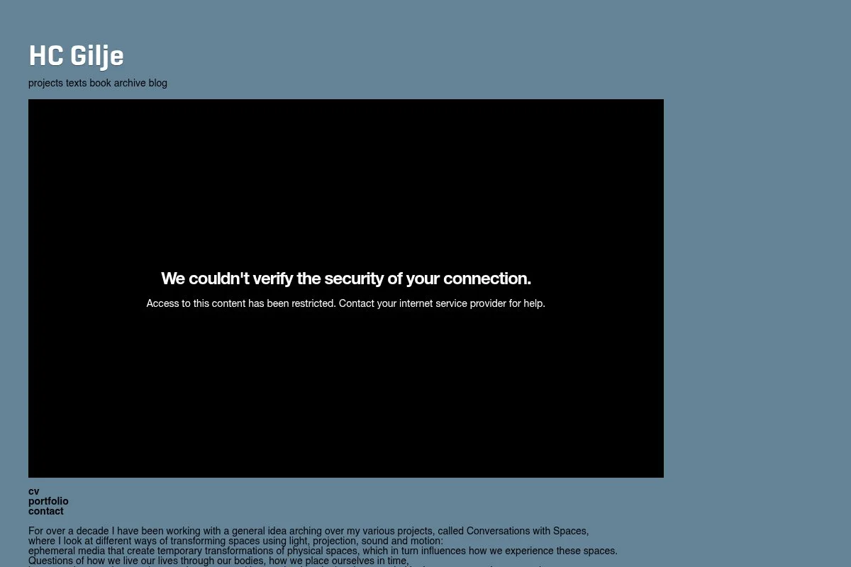 Screenshot of VPT 8 (Video Projection Tools) homepage