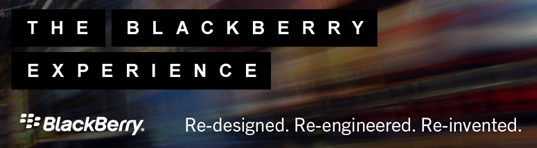 BlackBerry invitation header