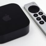 The previous-generation 2022 Apple TV 4K with its Siri Remote