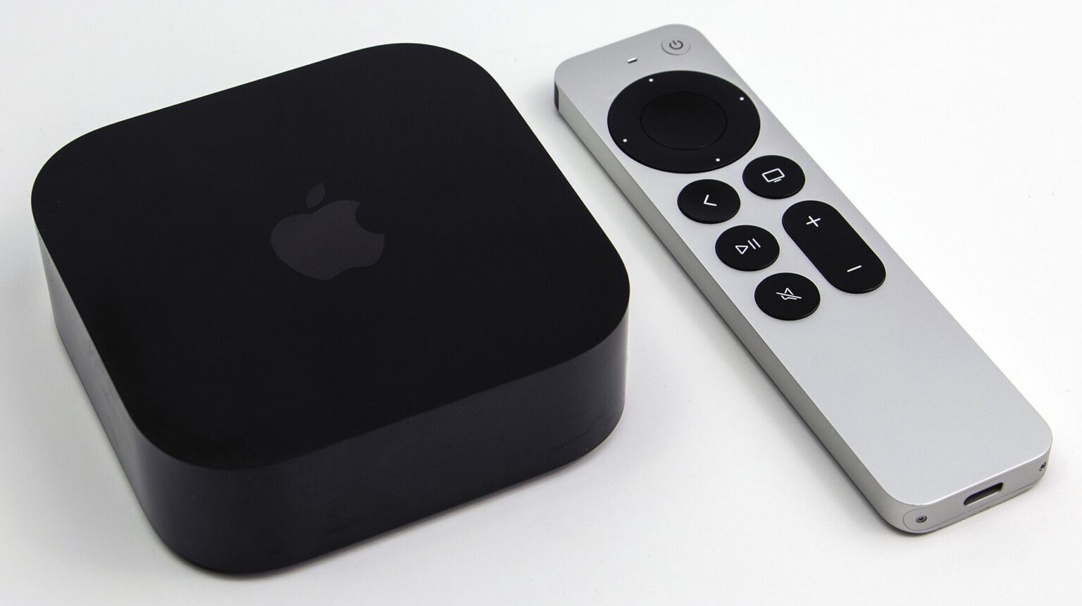 The previous-generation 2022 Apple TV 4K with its Siri Remote