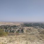 View over the town of Price, Utah, and the surrounding high desert